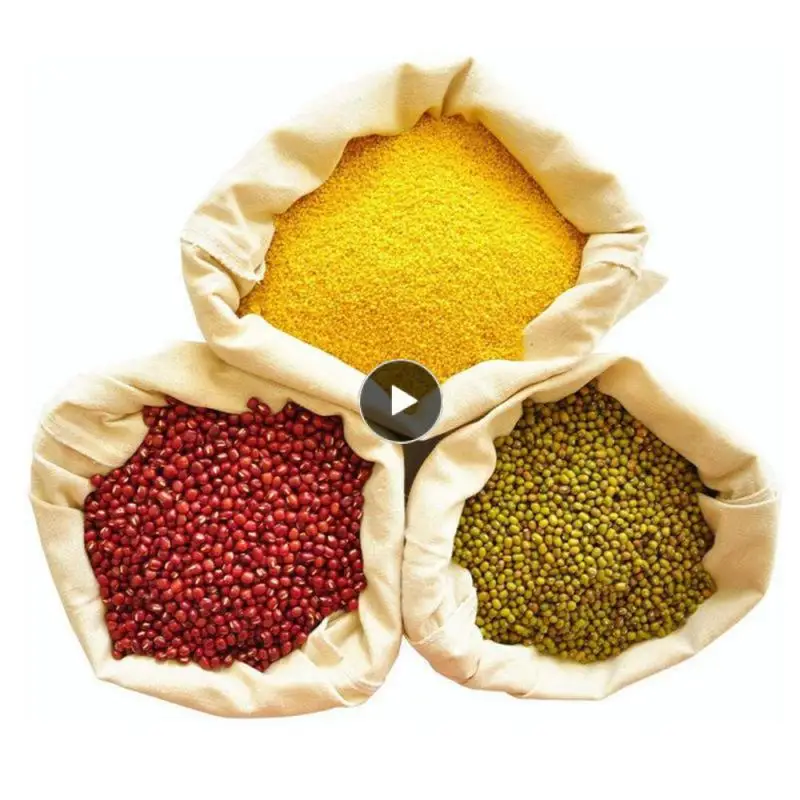 

Cotton Washable Produce Bags For Vegetable Fruit Food Eco-friendly Vegetable Storage Bag Mesh Bio-degradable Produce Bag 4 Sizes