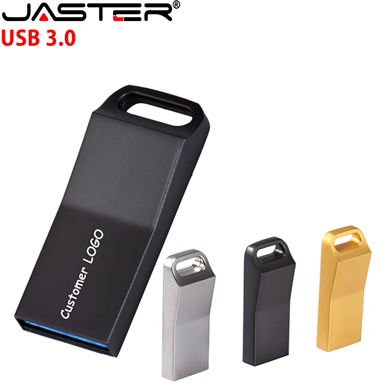 

Металлическая мини-флешка JASTER, USB 3,0, 32 ГБ, 64 ГБ, 4 ГБ, 8 ГБ, 16 ГБ