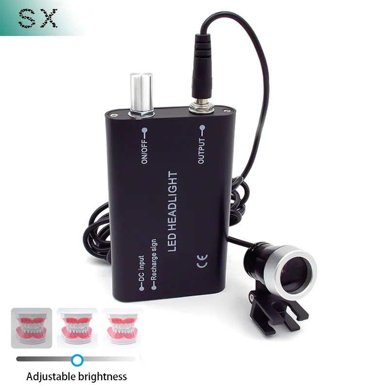 Стоматологический налобный фонарь 3 Вт светодиодный для лаборатории медицинская