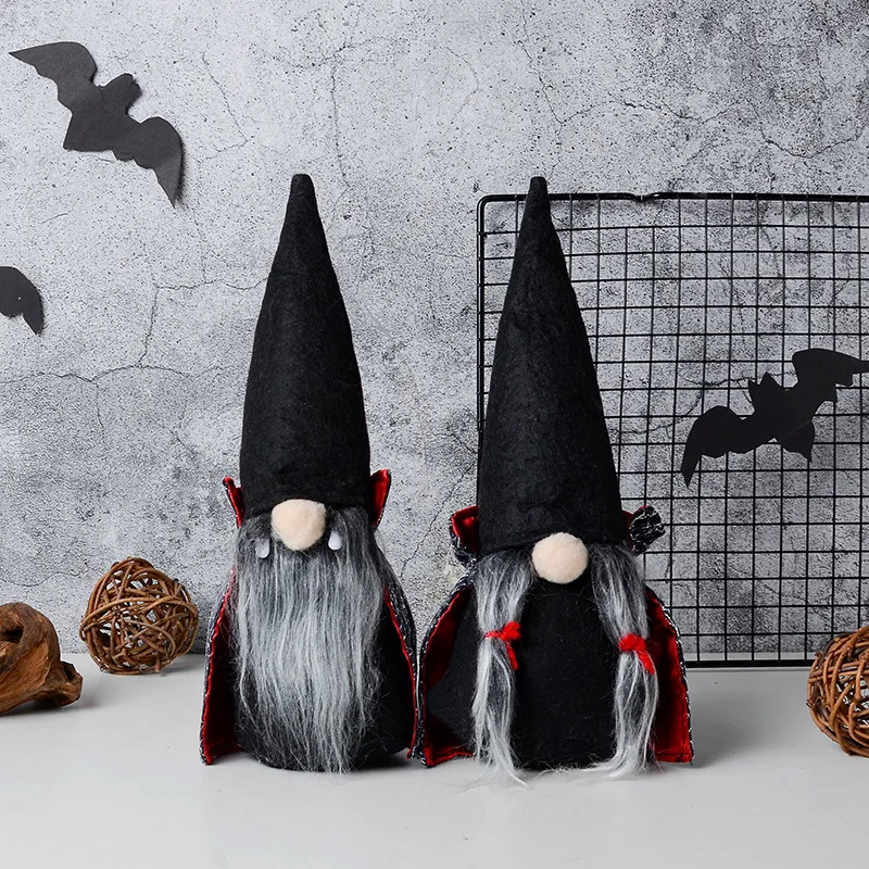 

Halloween Decorations Christmas Dwarf Mini Decoration Faceless Doll Wizard Mage Doll Home Decoration Decoration Gift Souvenir