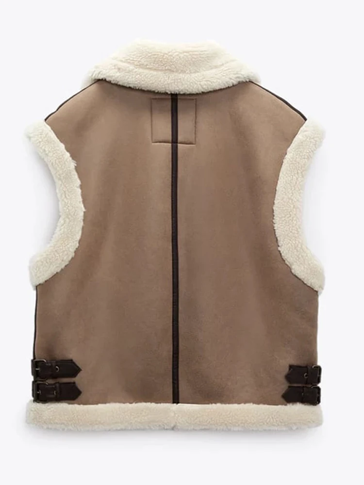 Рисунок 2 - Женский винтажный жилет из овечьей шерсти