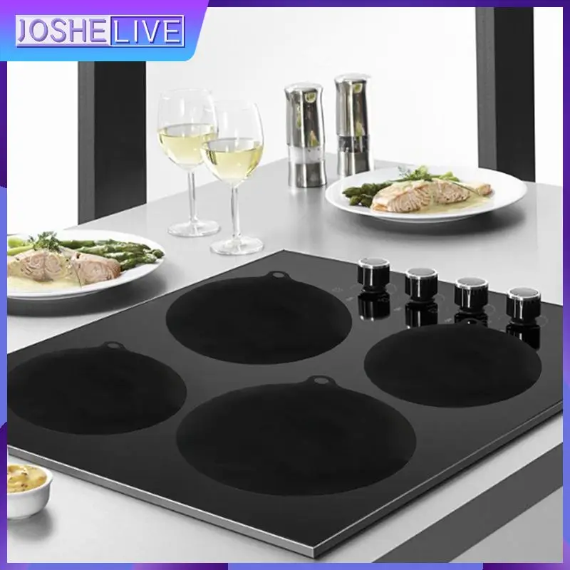 

Induction Cooker Heat Insulation Pad Silicone Induction Cooktop Mat Multifunctional Platinum-grade Non-slip Mat Reusable