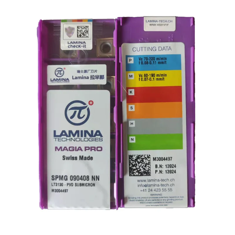 10 шт. твердосплавные режущие пластины для LAMINA SPMG SPMG050204 SPMG060204 SPMG07T308 SPMG090408 SPMG110408