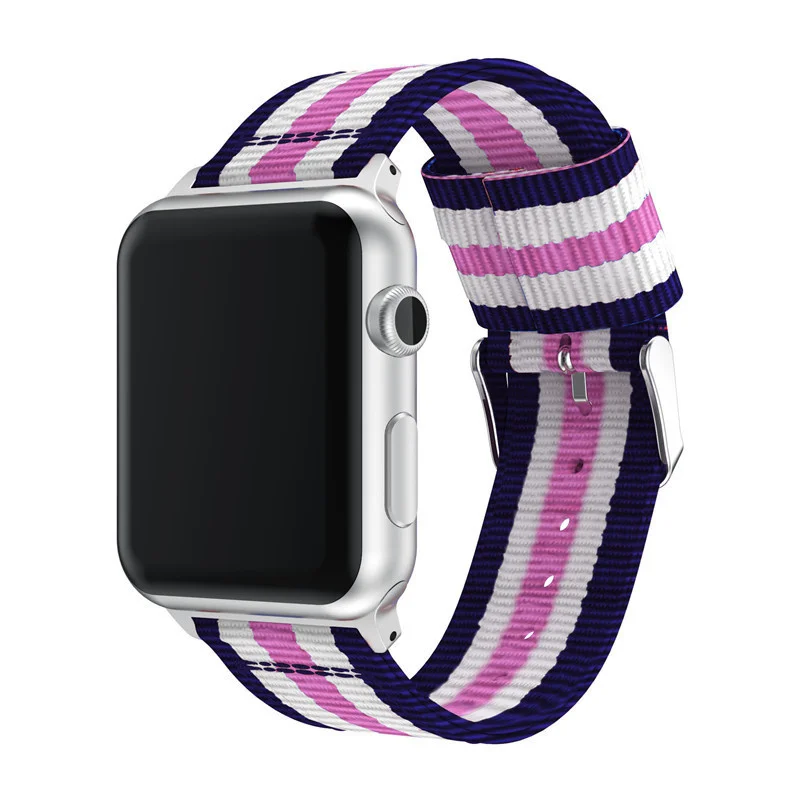 Split nylon woven bracelet, 22mm, suitable for Apple 234567
