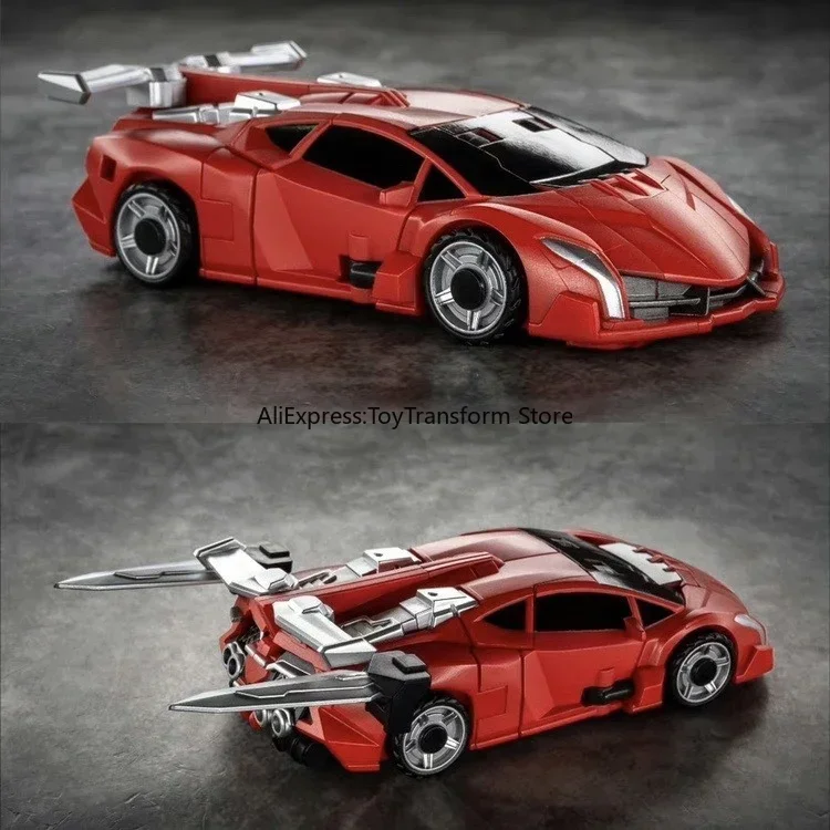 【В НАЛИЧИИ】Железная фабрика IF EX-73 Enki Transformers Toy Sideswipe Модель Рисунок