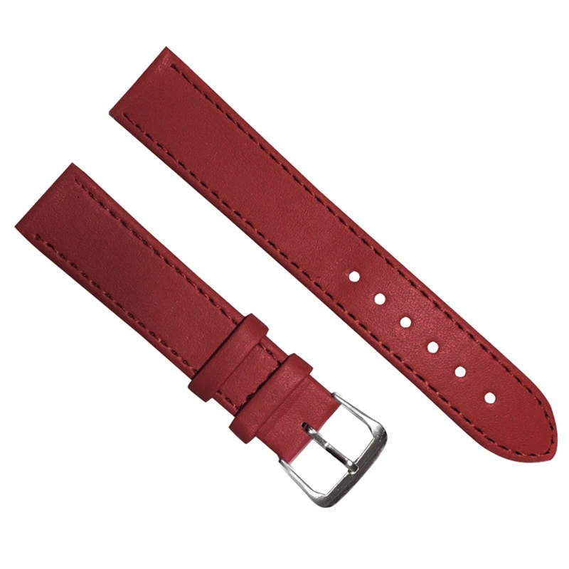 

10mm/12mm/14mm/16mm/18mm/20mm/22mm/24mm Men Women PU Leather Watch Band Belt Strap Bracelet Watchband Watch Accessories