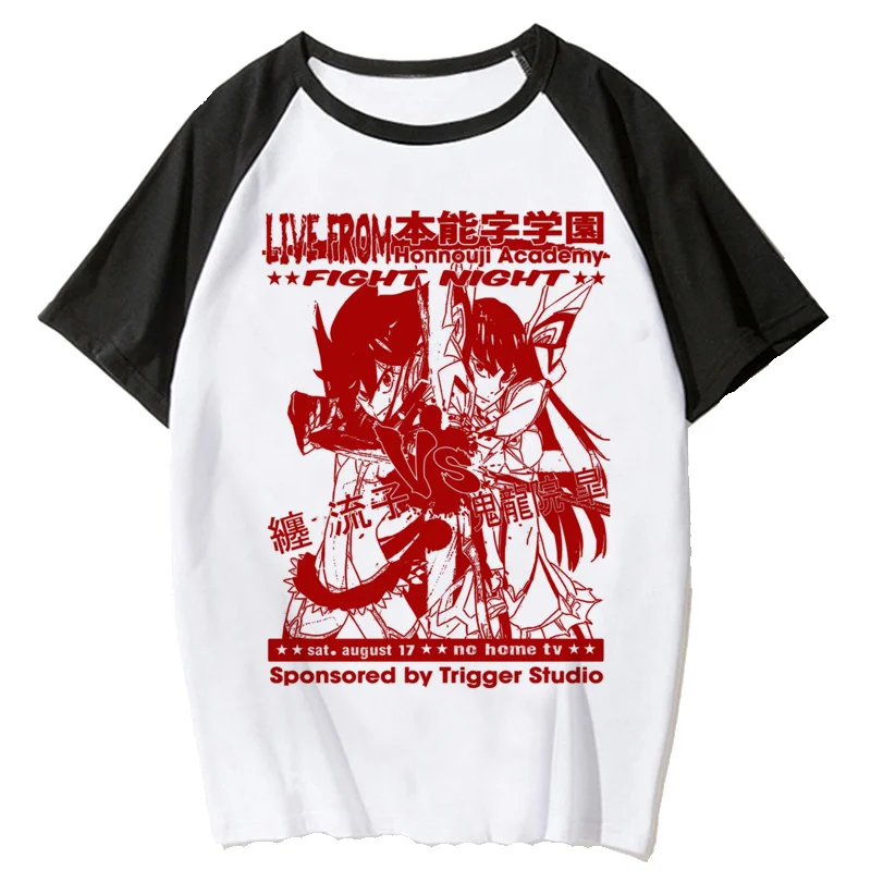 

kill la kill clothes top tees men print funny aesthetic grunge vintage clothes couple clothes
