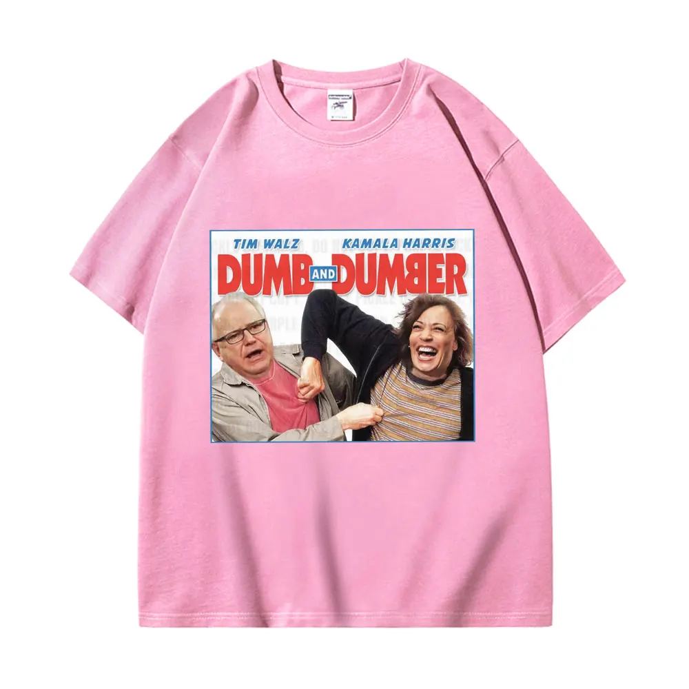 Забавная футболка с рисунком Камала Харриса Тима уолса и дамбера мужские женские