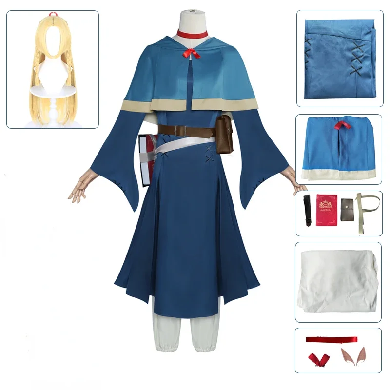 АНИМЕЦКА на складе Марциль Донато Косплей Костюм Парик Ухо Аниме Вкусное платье