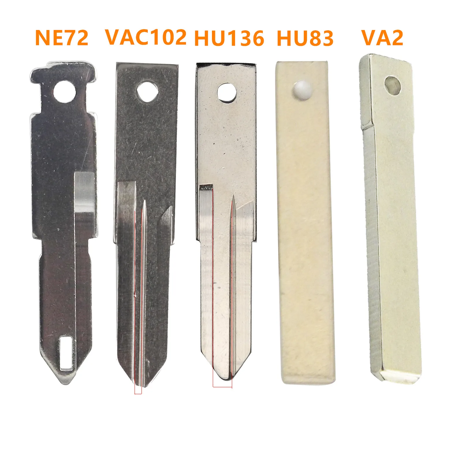 10 шт. оригинальный ключ VAC102 HU136 VA2 VA6 HU83 NE72 NE73 необработанный для Renault Peugeot Citroen