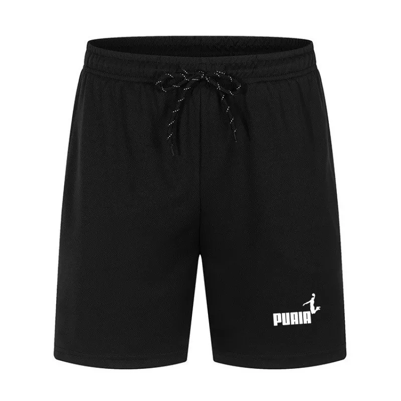 2023Summer Sports Shorts Men's Breathable Fitness Elastic Pull Rope Basketball Running Casual Sports Shorts Men's Sports Shorts