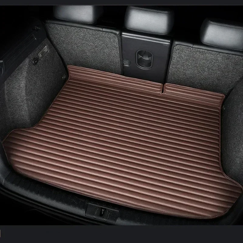 Полосатый кожаный коврик в багажник автомобиля с полным покрытием для Lincoln Navigator Aviator Corsair 2020-2022, аксессуары, детали интерьера самуил яковлевич маршак усатый полосатый рисунки в лебедева