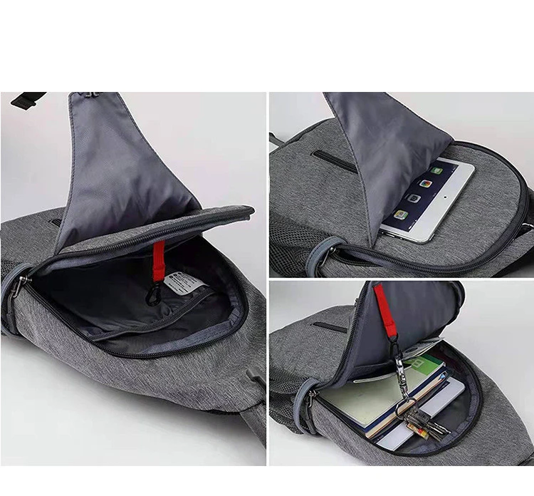 Outdoor Crossbody Bag Sling Backpack Travel Hiking Phone Chest Bag Men Waterproof Sport Daypack Women Shoulder Cross Body Bag