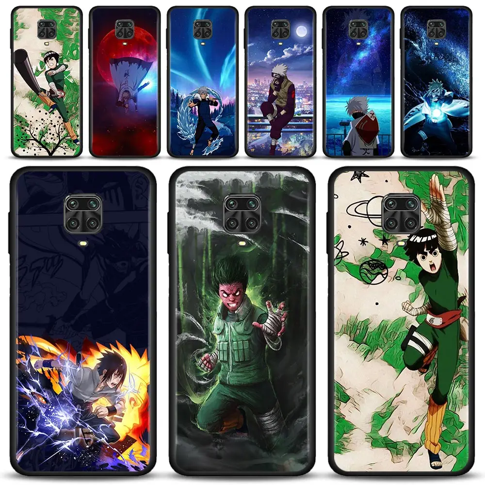 

Anime Naruto Rock Lee Silicone Phone Case For Xiaomi Redmi Note 11 9S 9 9T K40 K30 Pro 10 8A 7 7A 6A 6 K20 8 2021 Cover