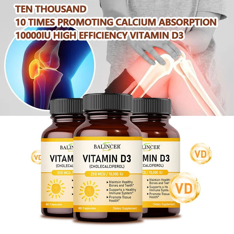 

Balancer -Vitamin D3 supports healthy bones, joints and teeth, provides immune support and promotes healthy muscle function