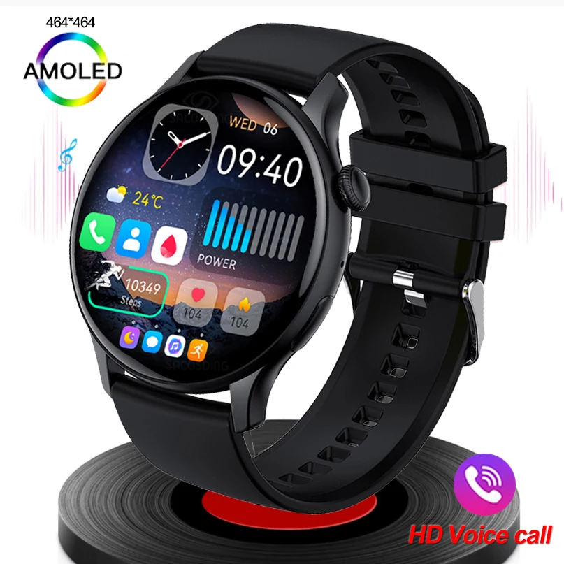 

SACOSDING Sport Smartwatch Women 466 * 466 AMOLED 1.43 "HD Screen Heart Rate Monitor Bluetooth Call IP68 Waterproof Smart Watch