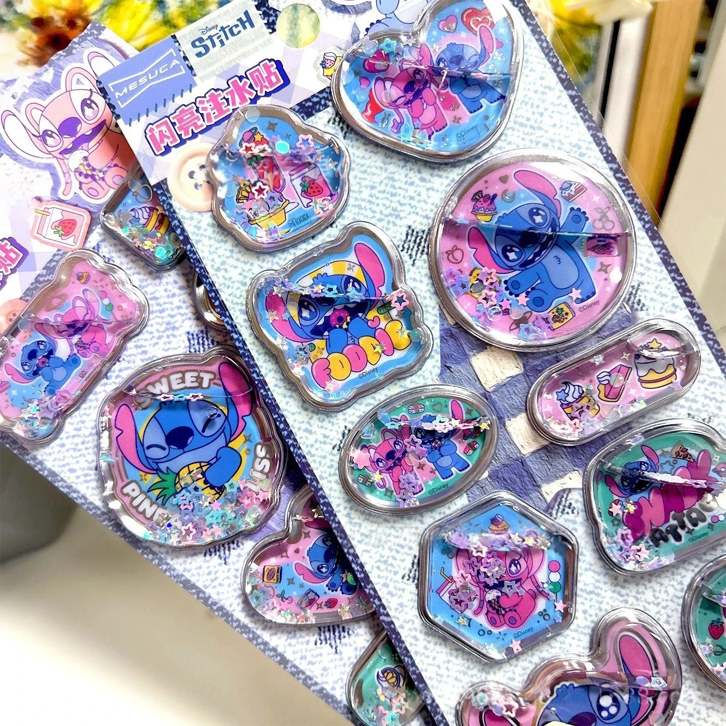 

Disney Stitch 3D наклейки ПВХ