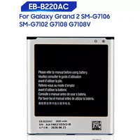 replacement battery for samsung galaxy grand 2 sm g7106 sm g7102 g7108 g7108v rechargeable eb b220ac eb b220ae 2600mah