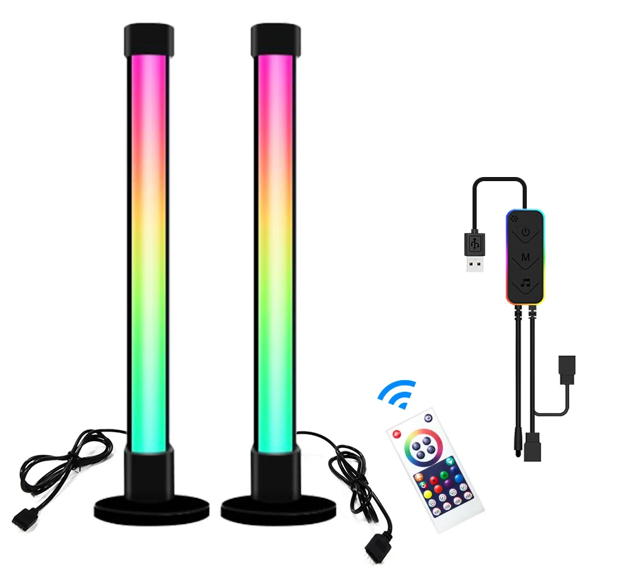 

Atmosphere Night Lights Fill Light Colorful LED Light Lamp Photography Lighting Stick USB Powered For Game Room TV Wall Decor