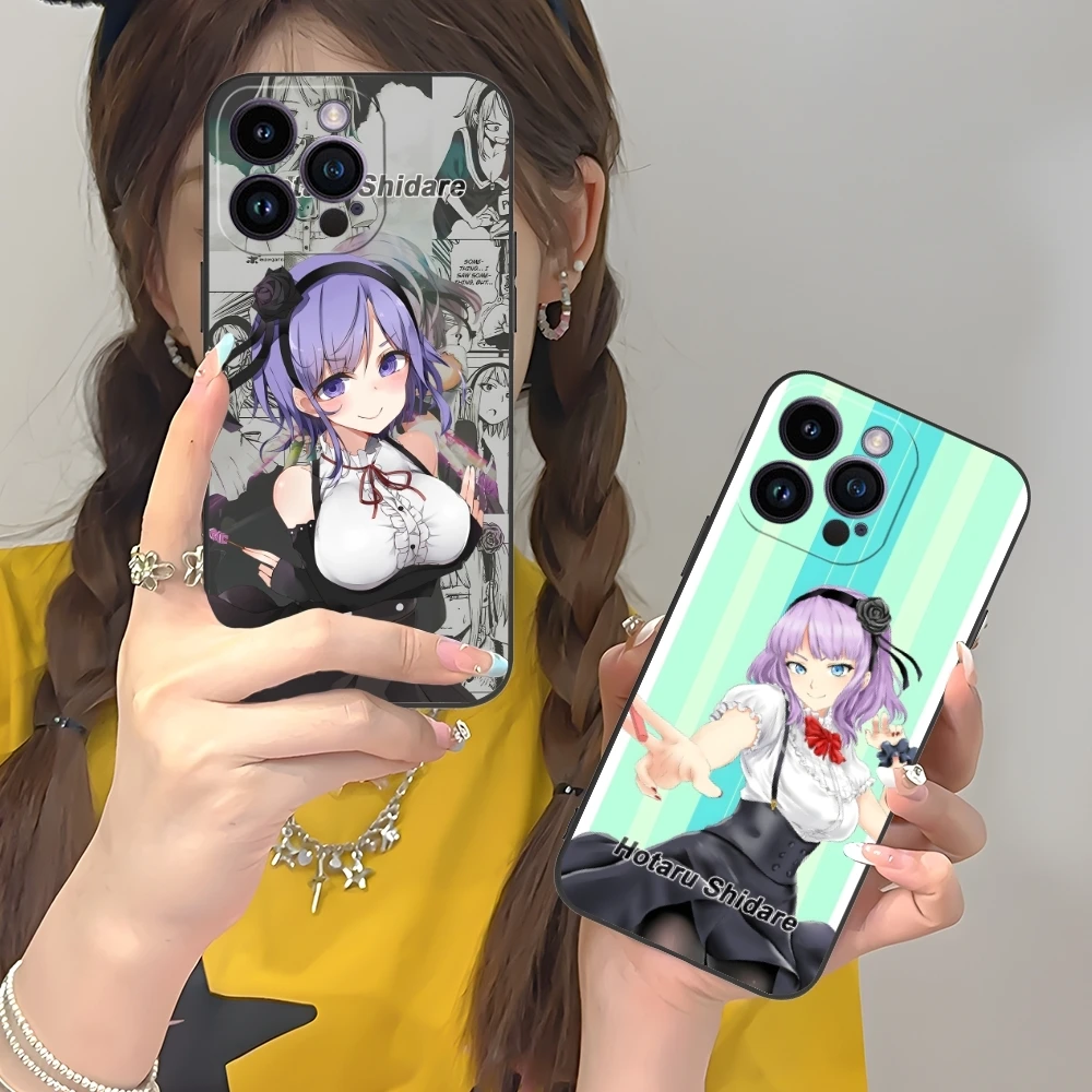 Чехол для мобильного телефона Hotaru Shidare с рисунком iPhone 16 15 14 13 12 11 X XR XS 8 7 Pro Max Plus Mini