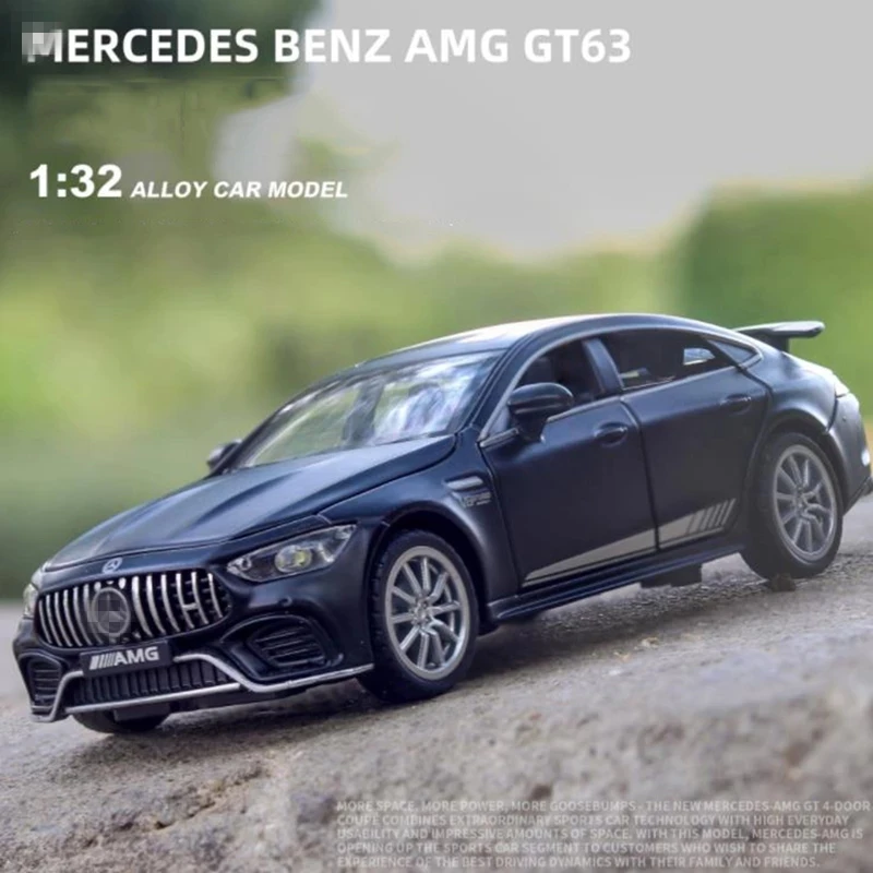 

Модель автомобиля BENZAMG GT63 из сплава, игрушечные машинки и игрушечные машинки, обучающие игрушки для детей, подарок для мальчиков, 1:32