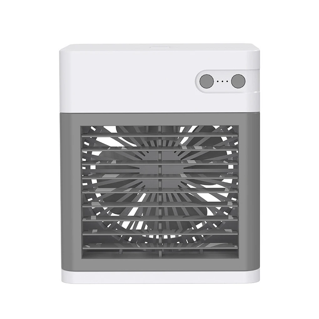 

Fan Portable Cooling Desk Fan Air Conditioner Mini Water Air Cooler USB Rechargeable Humidifier For Bedroom Office Travel 2021