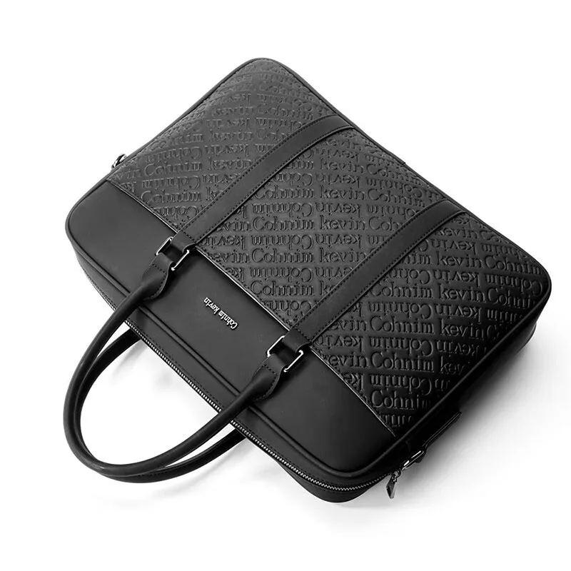 Мужская сумка из натуральной воловьей кожи деловая вместительная на одно плечо