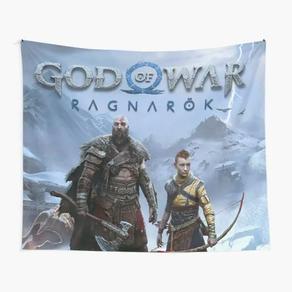 Гобелен бога войны Ragnarok красивый подвесной коврик полотенце с принтом для