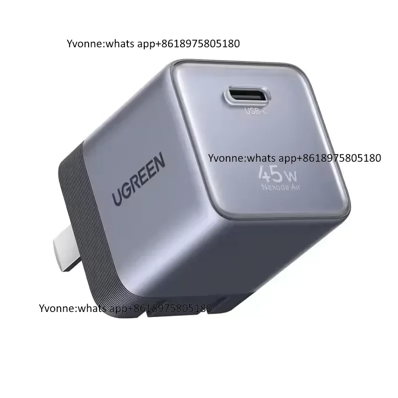 Фото Зарядное устройство Nexode Air 45W USB-C с ультракомпактным складным штекером GaN для быстрой зарядки №1