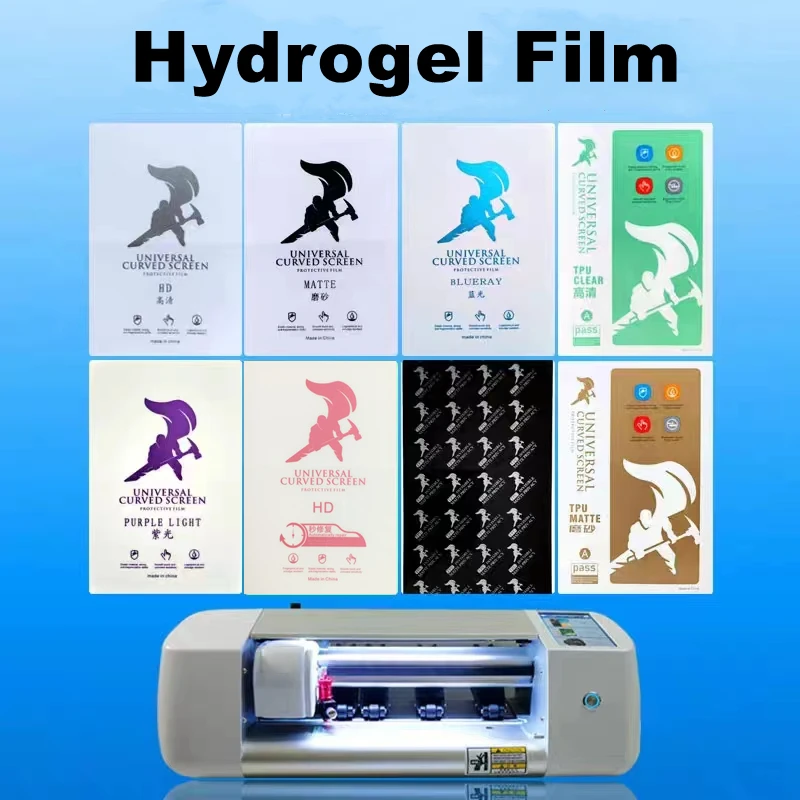 

50pcs Hydrogel Film HD Matte Privacy For Any Phone Screen Protector Universal Matte Film For Intelligent Cutting Machine Plotter