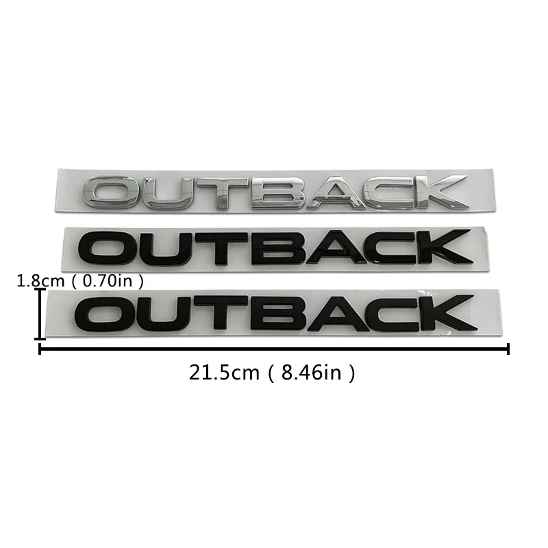 Наклейки на переднюю капот автомобиля из АБС-пластика эмблема для Subaru OUTBACK