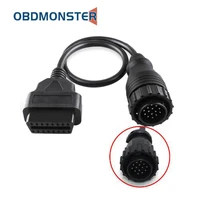 car adapter 14pin to 16pin car diagnostic cable 14 pin to obdii obd2 16 pin adapter car diagnostic tool for mb sprinter cable