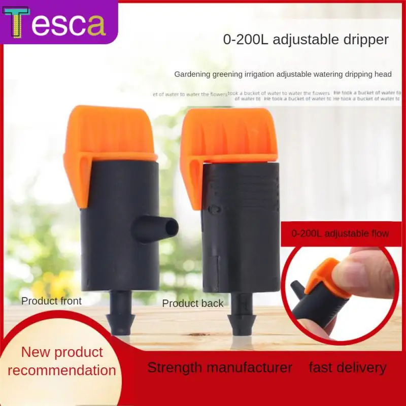 

Adjustable Flow Rate Garden Lawn Drip Irrigation Improve Resistance Performance Precision Irrigation Self Flushing Water Dropper