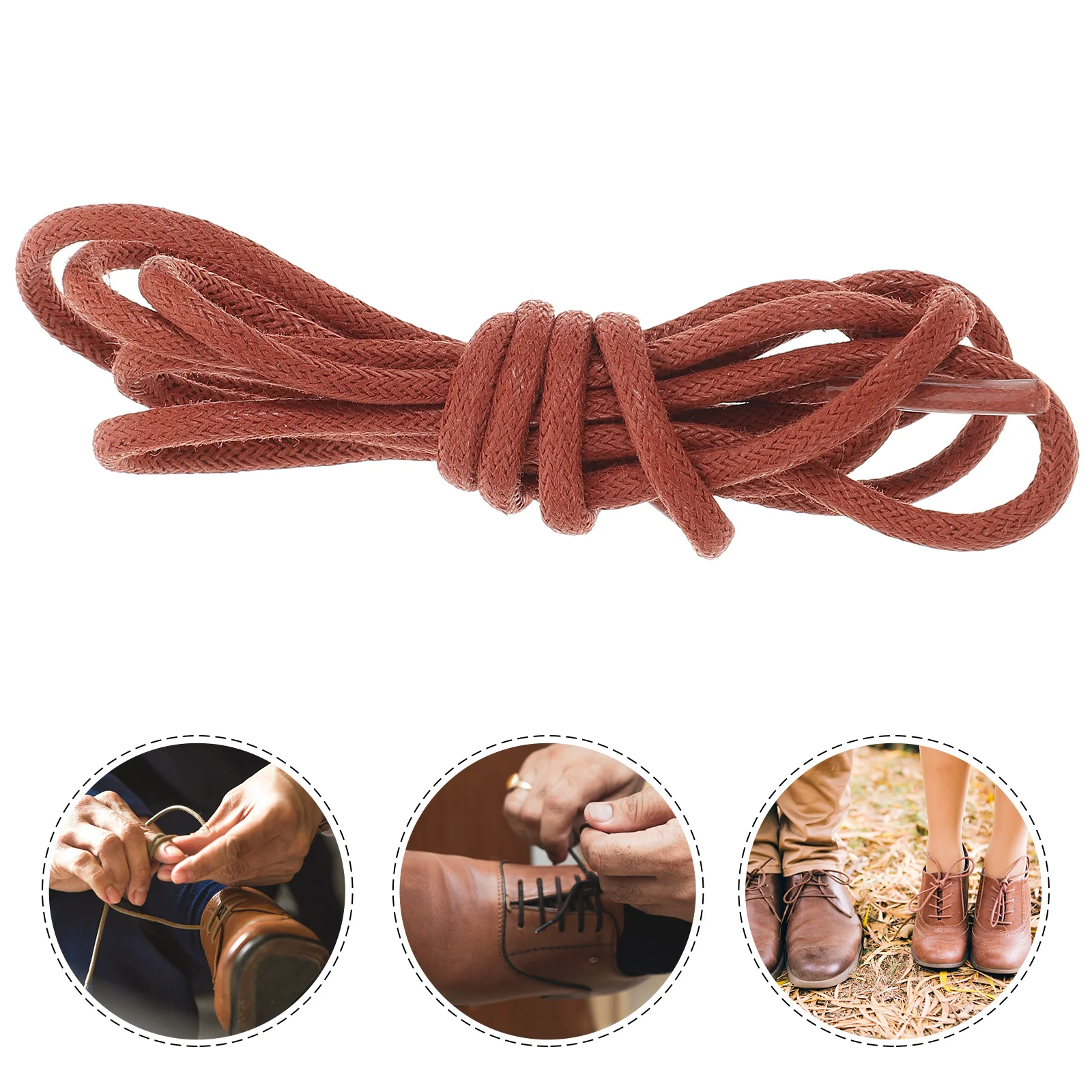 

Boot Laces Shoe Colored Classic Waxed Dress Women Hiking Boots Shoes Tooling