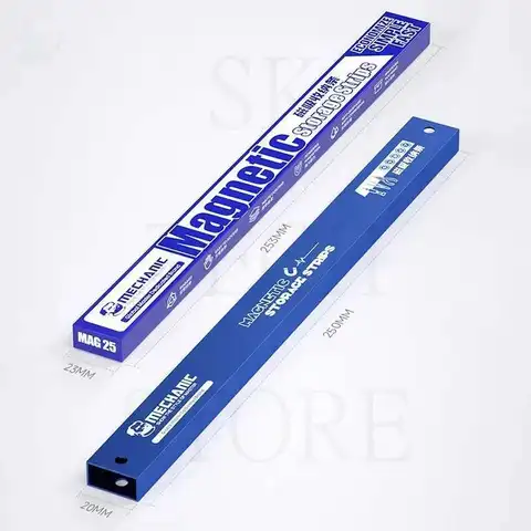 Магнитный держатель для инструментов MAG25, сверхмощный магнитный держатель для инструментов, стойка для полос, компактный металлический держатель для гаечных ключей и ножей