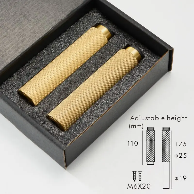 

Nurlin регулируемые латунные ножки для мебели чёрное золото