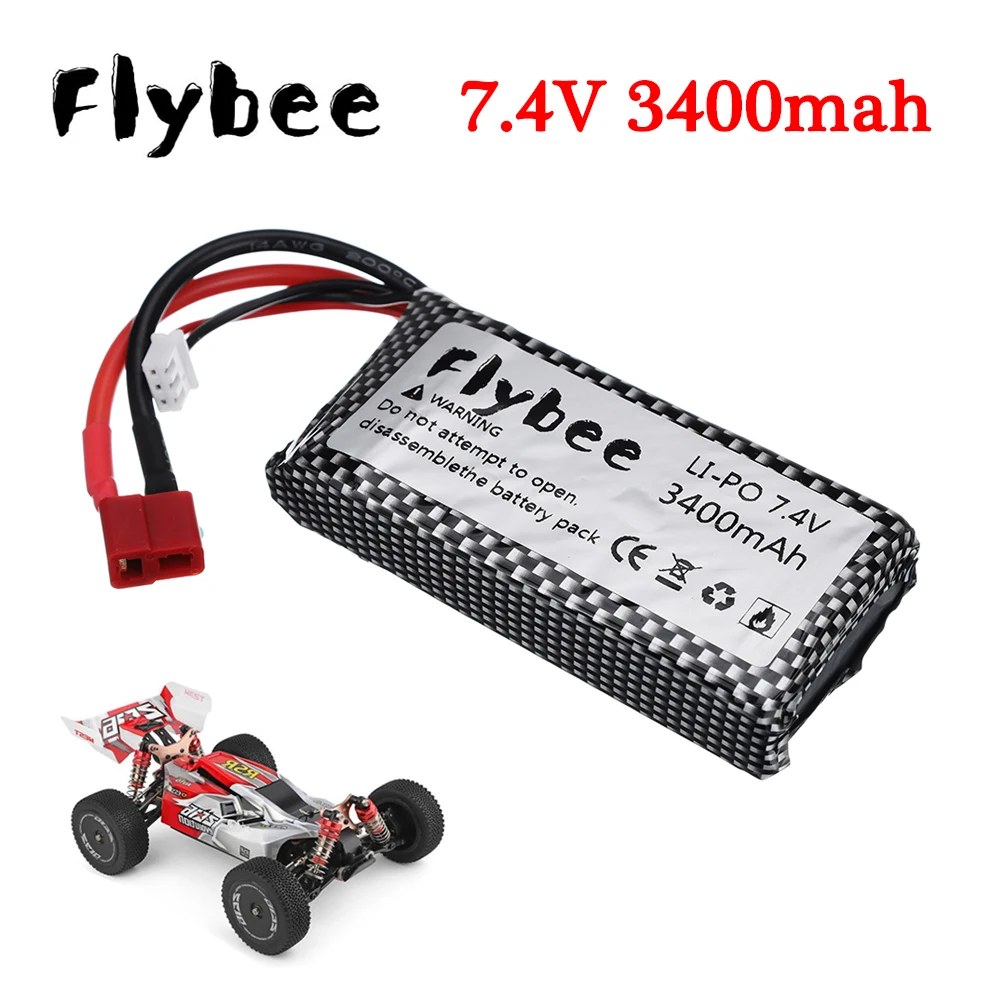 

Обновленный аккумулятор 3400 мАч 40C 7,4 В для Wltoys 12428 12423 Радиоуправляемый Внедорожник 2s 7,4 В Lipo аккумулятор Feiyue 03 Q39 Радиоуправляемый гоночный ав...