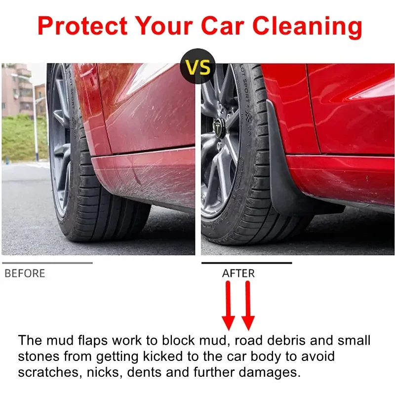 Рисунок 3 - Брызговики зимние для Tesla Model