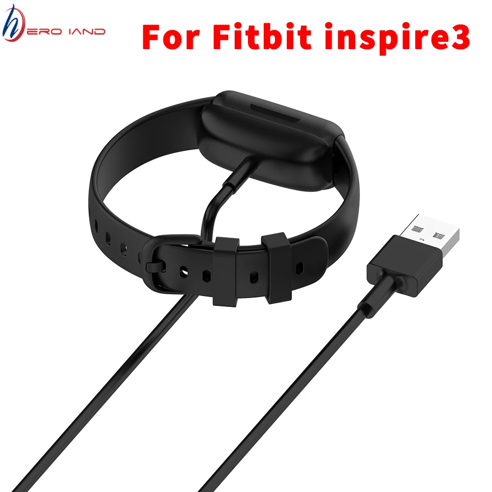 

Usb Replacement Cradle Charging Cable Portable Power Adapter Charger Dock For Fitbit Inspire 3 Inspire3 Smart Watch Accessories