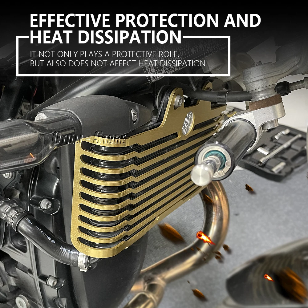 2021 2022 крышка масляного радиатора для BMW R Nine T NINET 9T R9T RNINET Scrambler Urban Pure защита решетки