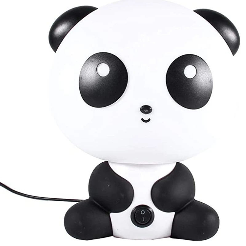 

1Pc Table Lamp Bedside Lamp Night Light Children Babies Decoration Home And Room Panda EU Plug