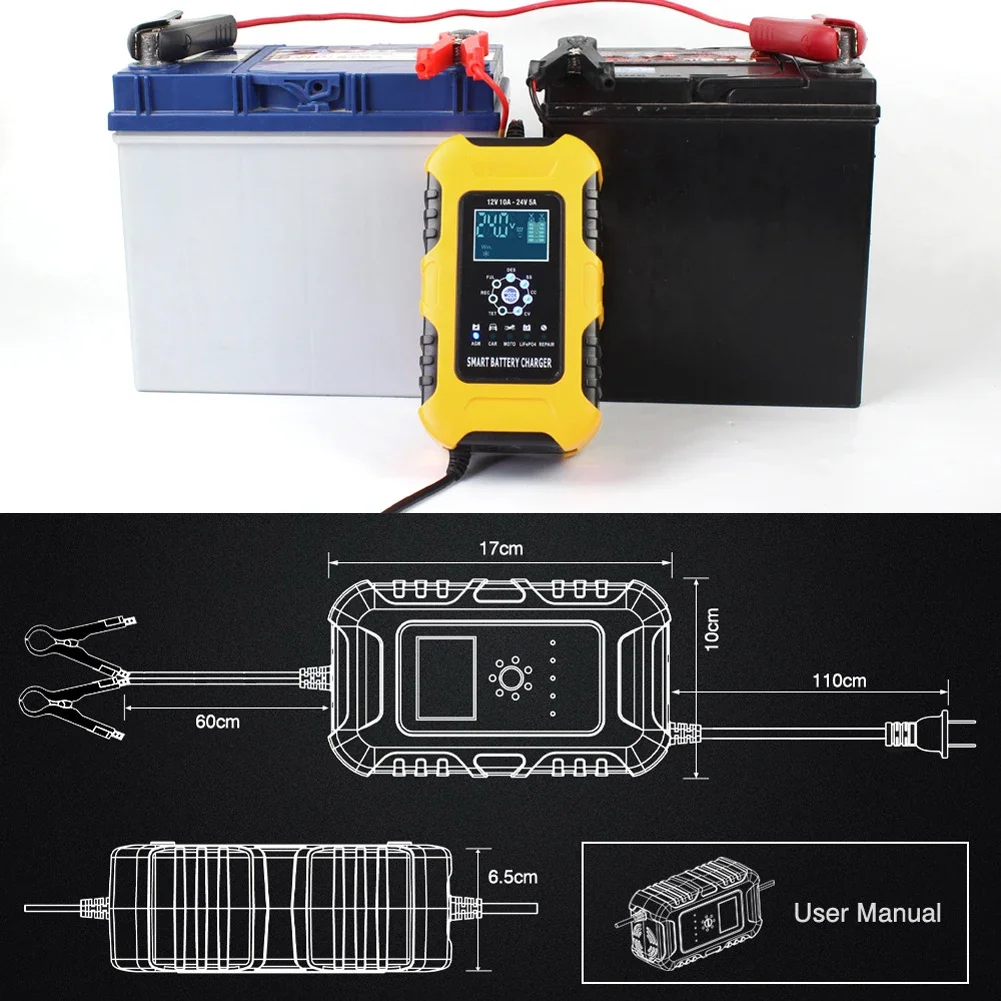 Автомобильный усилитель с ЖК-дисплеем электрическое зарядное устройство 7
