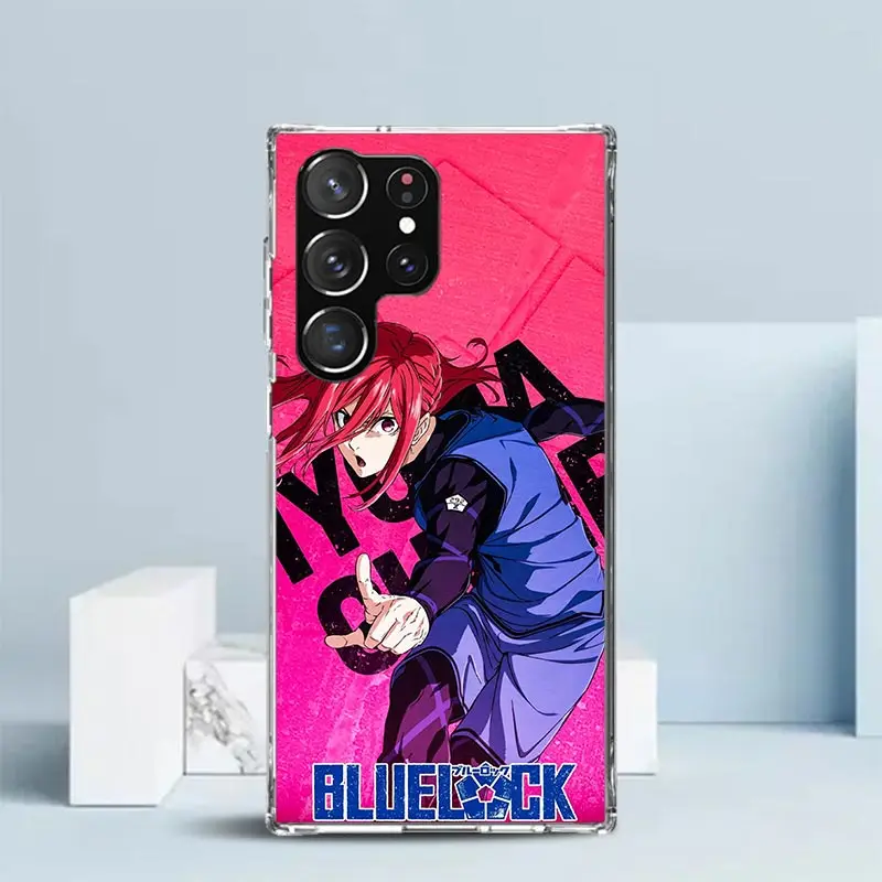 Фото Чехол Blue Lock Chigiri Hyoma с мягкой обложкой для Samsung Galaxy S25 Edge S26 S24 S23 Ultra S22 S21 Plus S20 FE с принтом №3