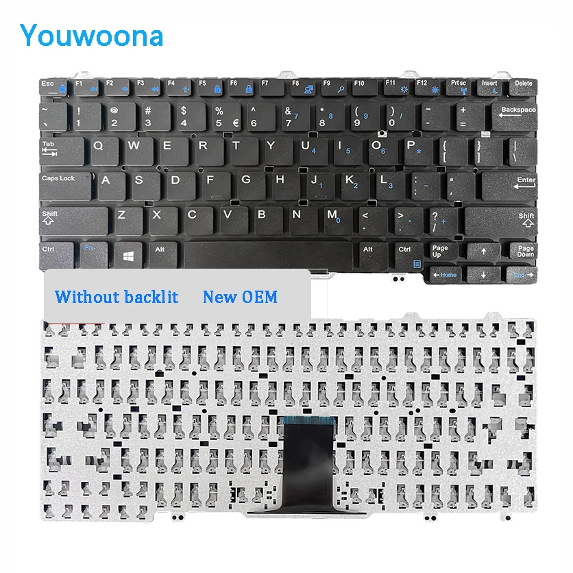 

New Laptop Keyboard For DELL E7250 7280 7380 E5250 E7270 E5270 3150
