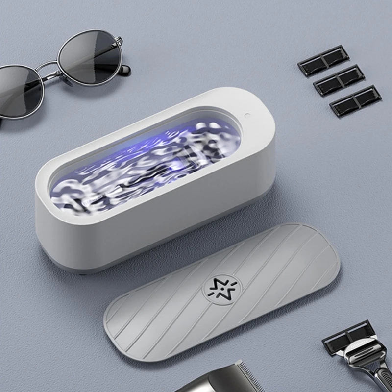 

Portable Ultrasonic Jewelry Cleaner Low Noise Ultrasonic Cleaner Machine for Jewelry,Ring,Silver,Retainer,Eyeglass,Watch