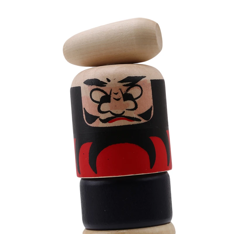 Фото Детские кубики для раннего детства, деревянные игрушки Daruma Otoshi, японская игра народного творчества, лучший подарок на день рождения и Рожде... №5