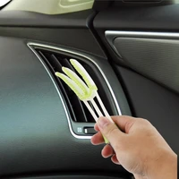 car air conditioner vent brush microfiber auto grille cleaner automatic detail blind duster brush car styling car wash tools