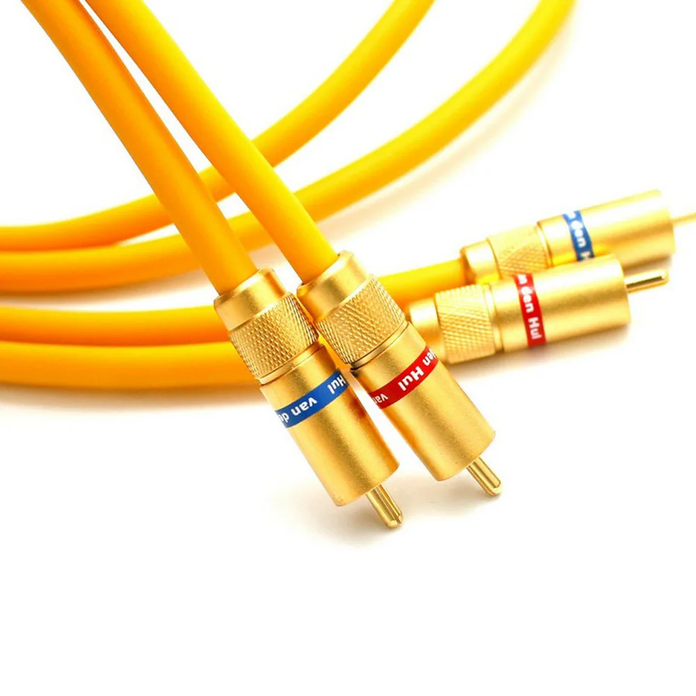 

Van Den Hul M C D102 MKIII Hybrid Analogue Interconnects RCA Cable for CD Player