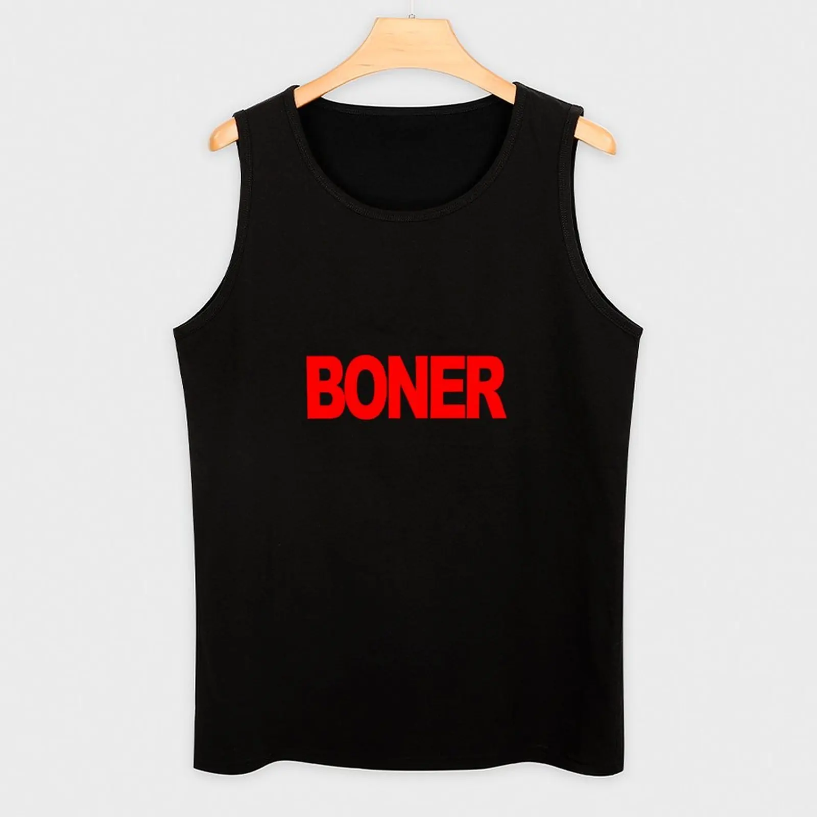 Boner Tank Top Мужская футболка без рукавов спортивная для бега нижнее белье