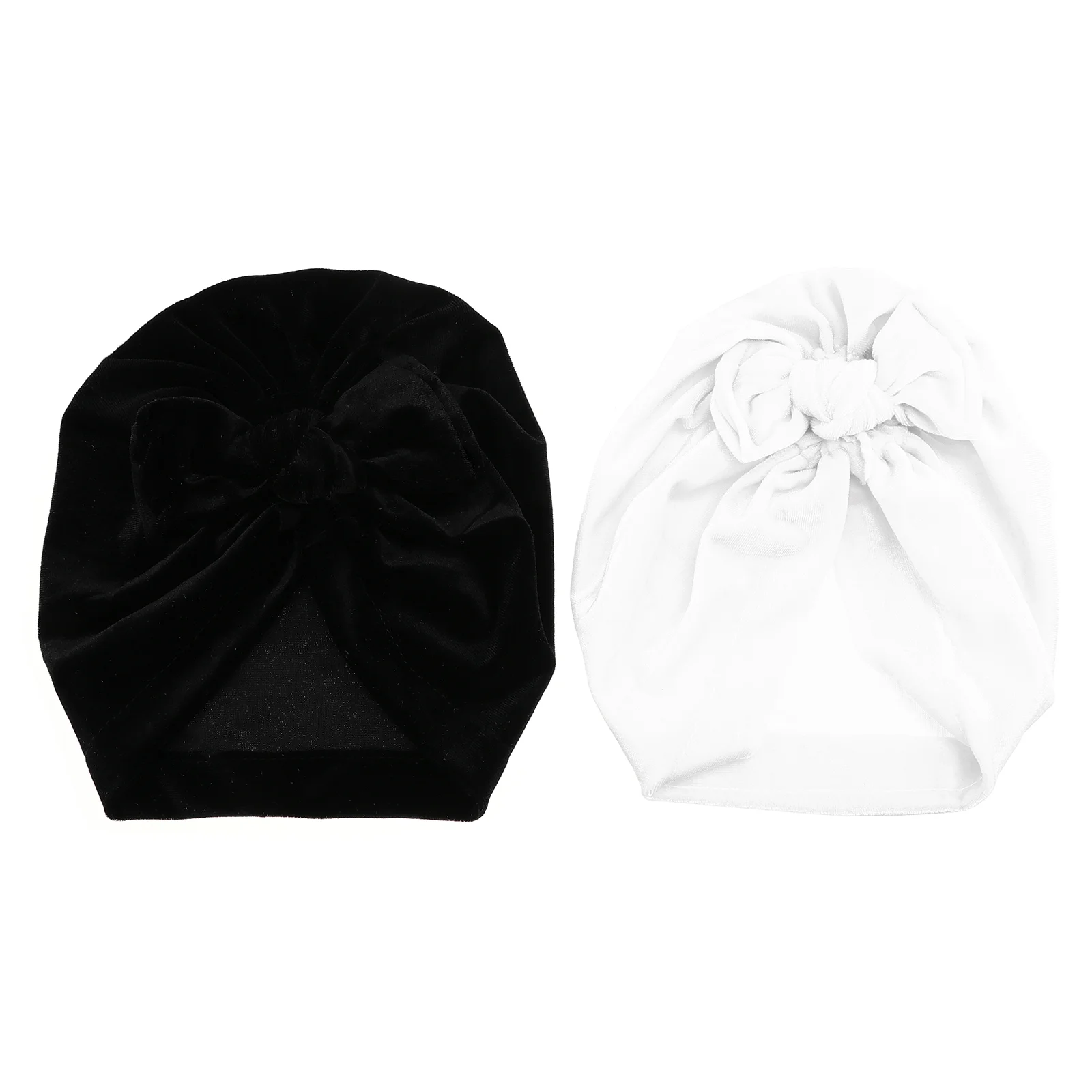 

Baby Turban Hat Cap Nursery Bonnet Bowknot Beanie Infant Bow Photo Props Satin Sun Headwrap Silk Newborn Headwear India Soft